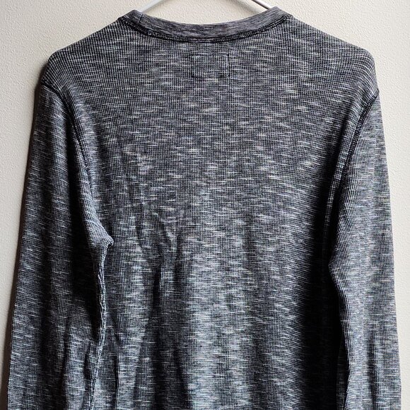 Express Gray Waffle Knit Jersey Size Medium - Picture 13 of 14